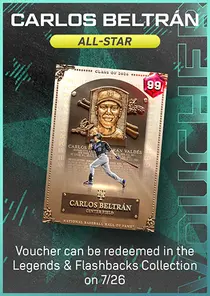 Carlos Beltran All-Star Series Voucher