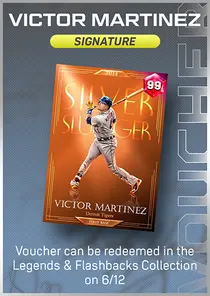 Victor Martinez Signature Series Voucher