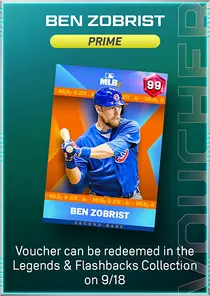 Ben Zobrist Prime Series Voucher