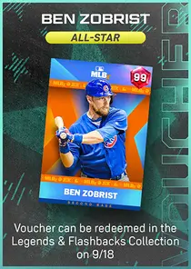 Ben Zobrist All-Star Series Voucher