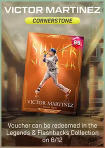 Victor Martinez Cornerstone Series Voucher