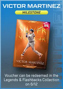 Victor Martinez Milestone Series Voucher