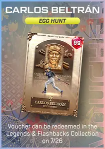 Carlos Beltran Egg Hunt Series Voucher