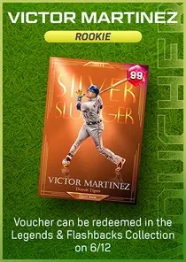 Victor Martinez Rookie Series Voucher