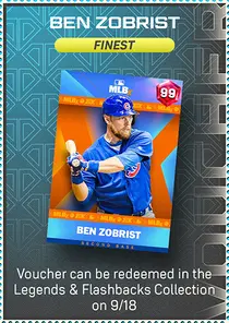 Ben Zobrist Finest Series Voucher