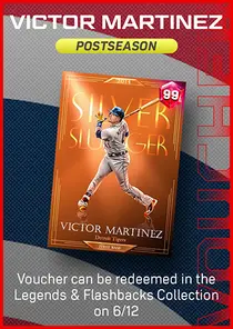 Victor Martinez Postseason Series Voucher