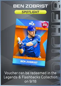 Ben Zobrist Spotlight Series Voucher